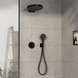 Hansgrohe ShowerSelect Comfort S termostat ascuns pentru 2 funcții, negru mat (15554670) 15554670 foto 4