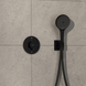 Hansgrohe ShowerSelect Comfort S termostat ascuns pentru 2 funcții, negru mat (15554670) 15554670 foto 3