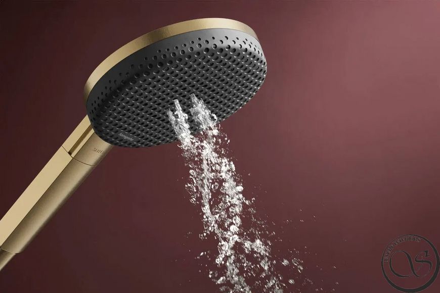 Set de duș Hansgrohe Raindance Alive Select S, Ecosmart 24603140 cu suport Unica S Puro 90, bronz 24603140 foto