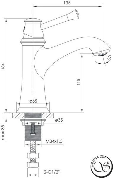 Baterie lavoar Imprese PODZIMA ZMK01170101 ZMK01170101 foto