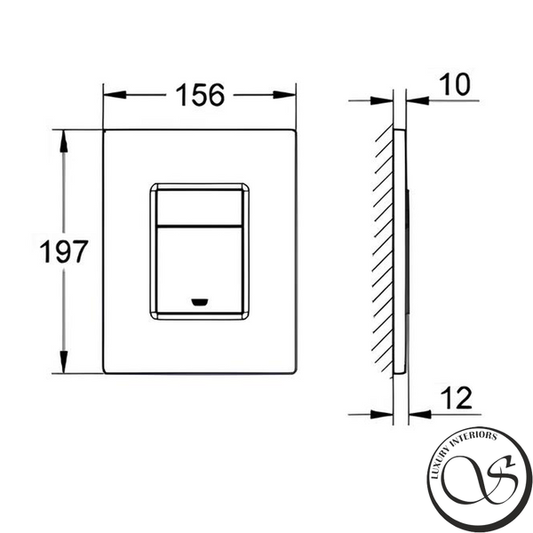Montaj pentru toaleta Grohe SOLIDO cu toaleta suspendata Imprese BILOVEC 38811KF0+i11142 foto