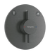 Смеситель для душа Hansgrohe DuoTurn S 75418340 скрытого монтажа черный матовый хром 75418340 фото 1