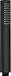 Лейка для душа DEANTE SILIA NQS_N51S, 1-функция, ⌀32 x 211 мм, nero NQS_N51S фото