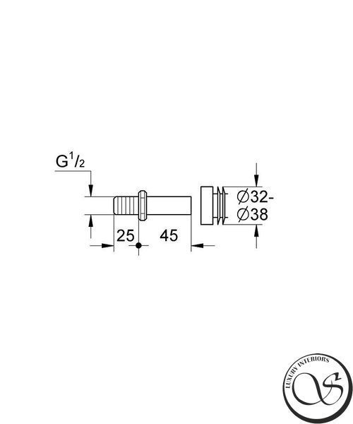 Set de umplere pentru pisoar Grohe (37044000) 37044000 foto