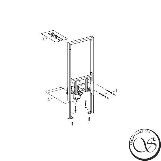 Система инсталляции для биде Grohe Rapid SL (38553001) 38553001 фото