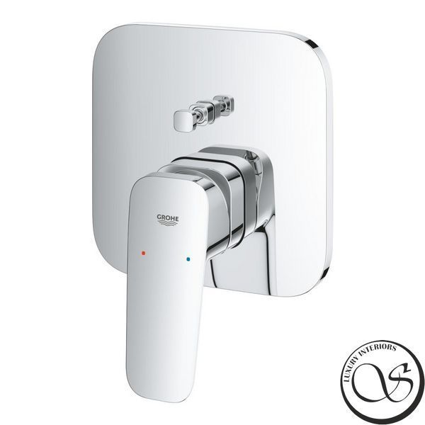 Grohe Cubeo baterie de duș cu 2 poziții, crom (1017780000) 1017780000 foto