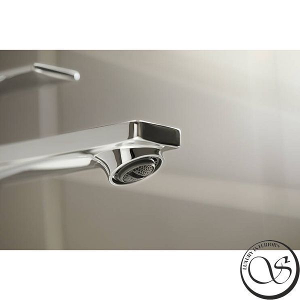 Baterie de lavoar montată pe perete 240 Hansgrohe Rebris E 72581000 CoolStart 72581000 foto