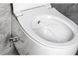 WC suspendat - bideu Isvea 10ARS1015 540 x 365 x 400 mm cu baterie, alb lucios 10ARS1015 foto 3