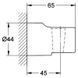 Suport duș manual de perete GROHE Relexa 28622000 28622000 foto 2