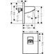 Кронштейн для душа Hansgrohe Pulsify 105, Matt White (24139700) 24139700 фото 2