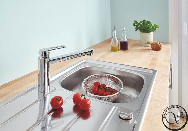 Baterie monocomandă pentru chiuvetă GROHE BAULOOP 1/2, mărime M, crom 31706000 foto
