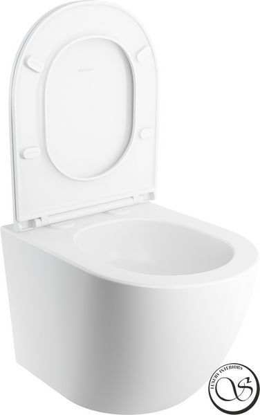 Подвесной унитаз OMNIRES Ottawa OTTAWASPMWBP Silent Power 370x365x490 мм белый OTTAWASPMWBP фото