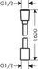 Шланг для душа Hansgrohe Designflex 1,6м, Matt Black (28260670) 28260670 фото 16