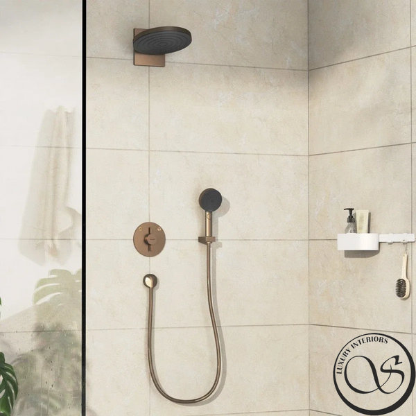 Смеситель для душа Hansgrohe DuoTurn S 75418140 скрытого монтажа брашированная бронза 75418140 фото