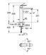 Grohe Eurosmart Cosmopolitan XL baterie lavoar, crom (23921000) 23921000 foto 3
