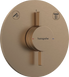 Смеситель для душа Hansgrohe DuoTurn S 75418140 скрытого монтажа брашированная бронза 75418140 фото
