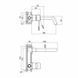 Baterie de lavoar ascuns Qtap Scorpio QTSCOR3050105B Black Matt QTSCOR3050105B foto 4