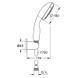 Душевой набор GROHE Tempesta New III, хром (27849001) 27849001 фото 2