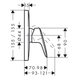 Смеситель для душа Hansgrohe Logis 71605000 хром 71605000 фото 2