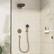 Смеситель для душа Hansgrohe DuoTurn S 75418140 скрытого монтажа брашированная бронза 75418140 фото 3