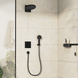 Смеситель скрытого монтажа Hansgrohe DuoTurn E на 2 функции, Matt Black (75417670) 75417670 фото 4