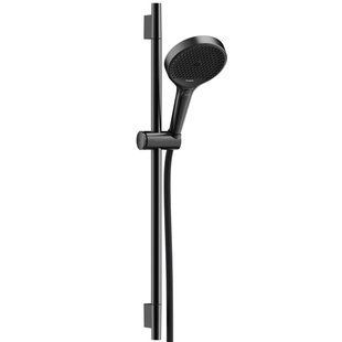 Set de duș Hansgrohe Rainfinity 130 3Jet Puro S, 65 cm, crom negru periat (28745340) 28745340 foto