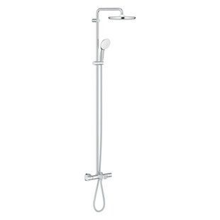 Sistem de duș Grohe Tempesta 250 cu termostat, cadă THM, 9,5 L, crom (26672001) 26672001 foto