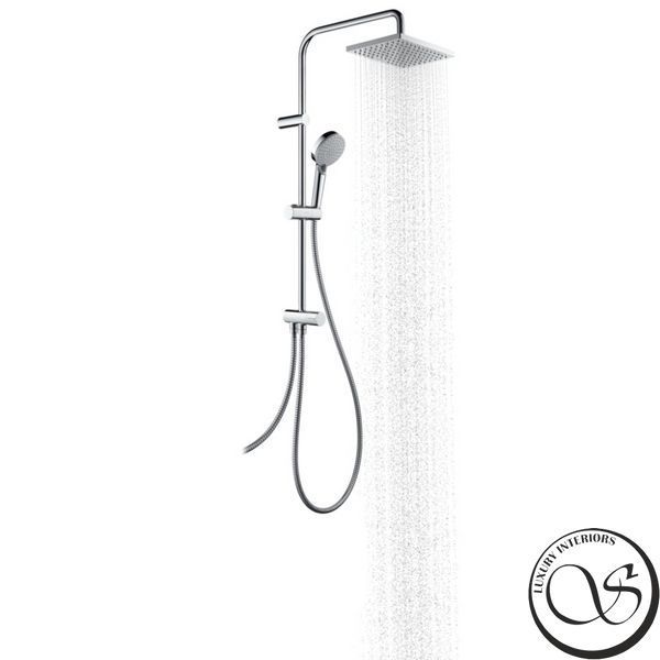 Sistem de duș Hansgrohe Vernis Shape Showerpipe 230 1jet Reno, crom (26282000) 26282000 foto