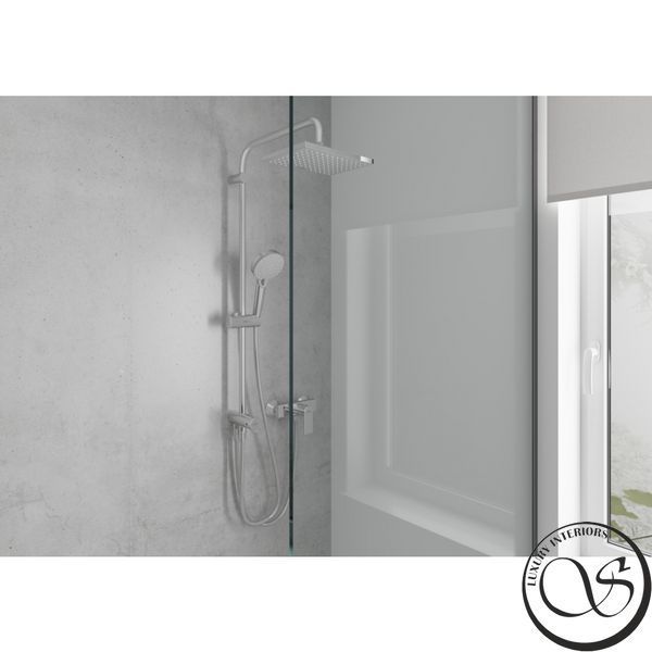 Sistem de duș Hansgrohe Vernis Shape Showerpipe 230 1jet Reno, crom (26282000) 26282000 foto