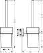Щетка для унитаза, Hansgrohe Logis Universal (41722000) 41722000 фото 2