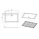 Tava dreptunghiulara ShowerPad 80*120*3.5cm SPS-1280 foto 2