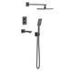 Sistem de duș IMPRESE BILOVEC t04800910STC montaj ascuns negru mat t04800910STC foto 1