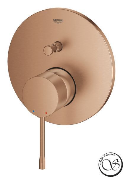 Baterie duș Grohe Essence 24167DL1 &icirc;ncastrată 2 cai Brushed Warm Sunset 24167DL1 foto