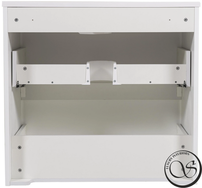 Dulap de baie suspendat AQUARODOS ACCENT 70 cu lavoar, 630x700x450 mm, alb ACCENT 70 foto