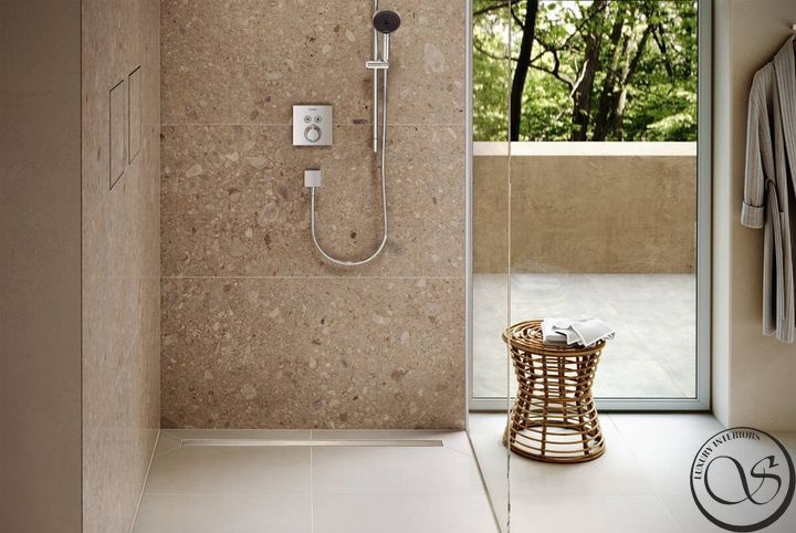 Душевой трап Hansgrohe, Верхняя часть RainDrain Original 60см, Brushed Stainless Steel (56196800) 56196800 фото