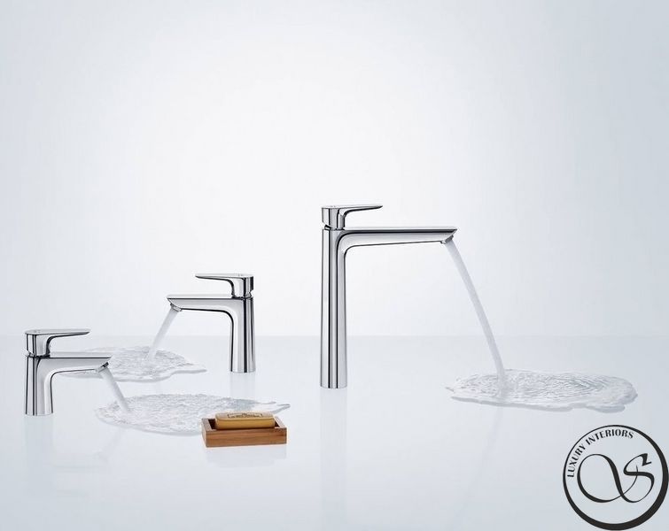 Baterie de lavoar Hansgrohe Talis E 80 cu garnitură, crom (71700000) 71700000 foto