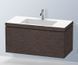 Mască de baie DURAVIT VERO AIR LC6918O7272, 100x48 cm, cu chiuvetă fără preaplin LC6918O7272 foto 1