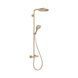 Hansgrohe Raindance S 240 Showerpipe PowderRain 1jet sistem de duș cu termostat, bronz periat (27633140) 27633140 foto 1