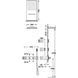 Sistem de dus Tres B-SYSTEM 30725405NM cu baterie de dus ascunsa 30725405NM foto 2