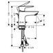 Baterie de lavoar Hansgrohe Talis E 80 cu garnitură, crom (71700000) 71700000 foto 2