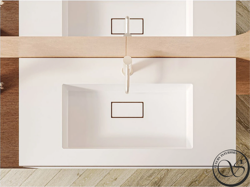 Умывальник MIRAGGIO Erica 1000 Miramarble 50x100x15.7 см белый Erica 1000 фото