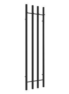 Полотенцесушитель GENESIS Elisse 1200/340 черн. Elisse 1200/340 граф. фото