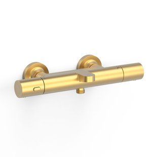 Термостат для ванны Tres OVER-WALL 19017402OM матовое золото 24K 19017402OM фото