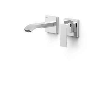 Tres CUADRO Baterie lavoar montata pe perete Crom 630003 foto