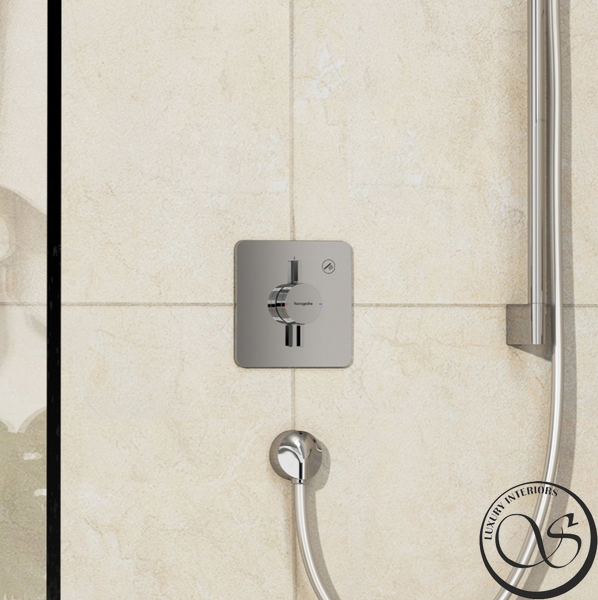 Hansgrohe DuoTurn E Baterie ascunsă cu 1 funcție, crom (75617000) 75617000 foto
