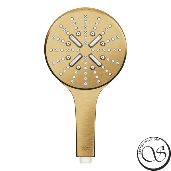 Duș de m&acirc;nă GROHE Rainshower SmartActive 130, 3 moduri, Cool Dawn Matte (26574GN0) 26574GN0 foto