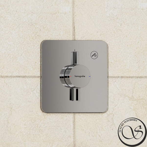 Hansgrohe DuoTurn E Baterie ascunsă cu 1 funcție, crom (75617000) 75617000 foto