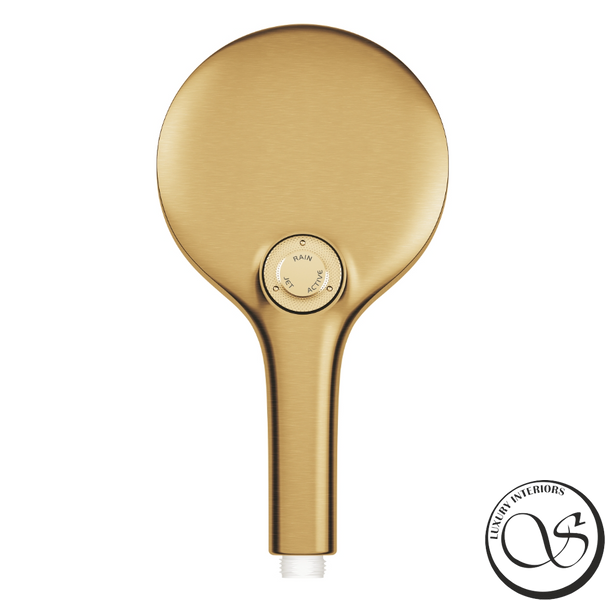 Duș de m&acirc;nă GROHE Rainshower SmartActive 130, 3 moduri, Cool Dawn Matte (26574GN0) 26574GN0 foto