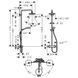 Душевая система Hansgrohe Croma Select E 180 2jet Showerpipe EcoSmart с термостатом 9 л/мин, хром/белый (27257400) 27257400 фото 7