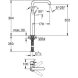 GROHE ESSENCE New смеситель для умывальника 32901001 фото 2